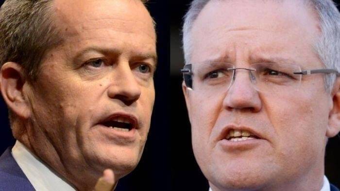 Bill Shorten Scott Morrison, cyber security policy