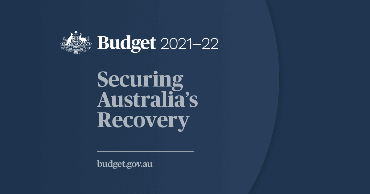 Federal Budget 21-22 | Securing Australia's Recovery